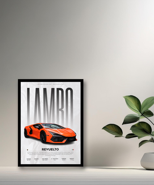 Cadre photo Lamborghini Revuelto