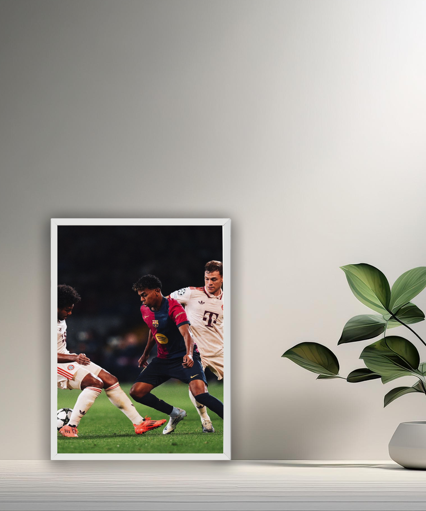 Cadre photo de Lamine Yamal vs Bayern Munich