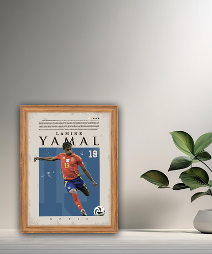 Cadre photo de Lamine Yamal