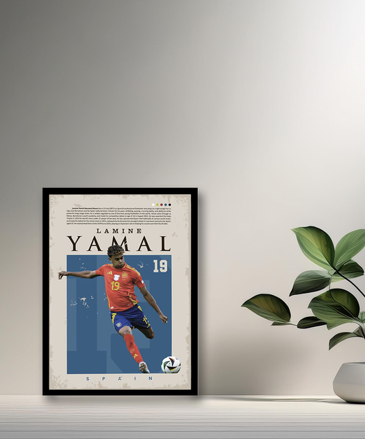 Cadre photo de Lamine Yamal