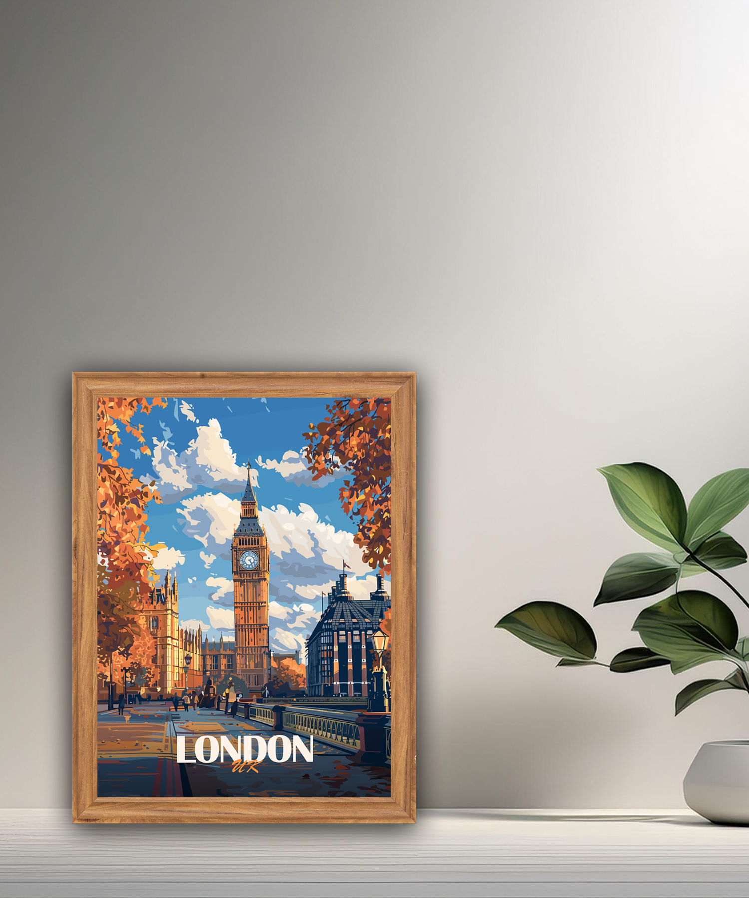 Cadre photo London UK
