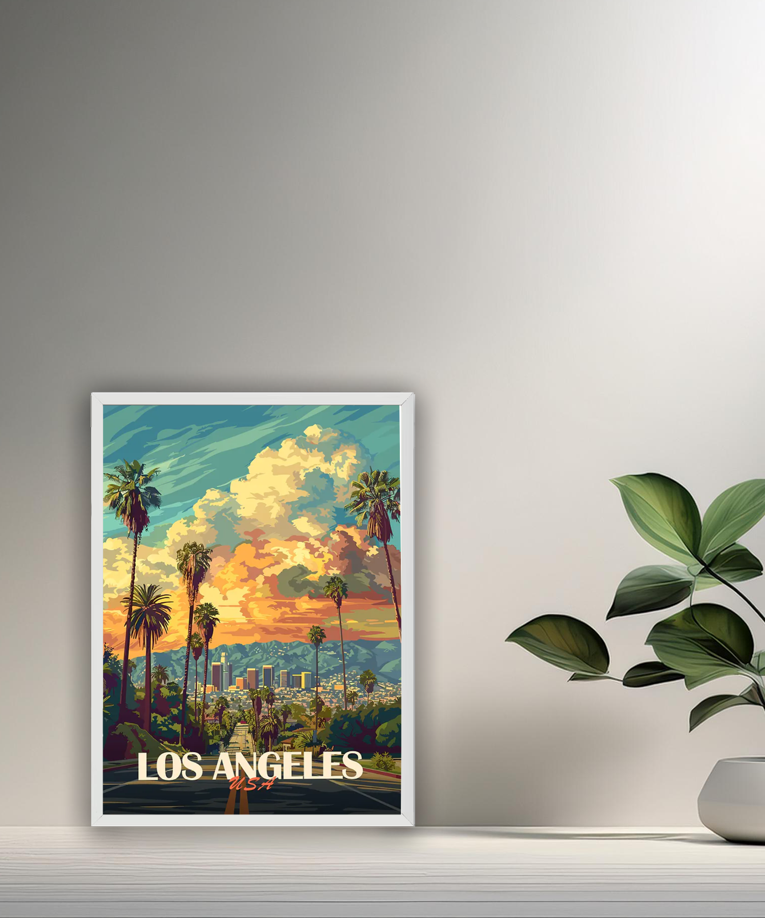 Cadre photo Los Angeles USA