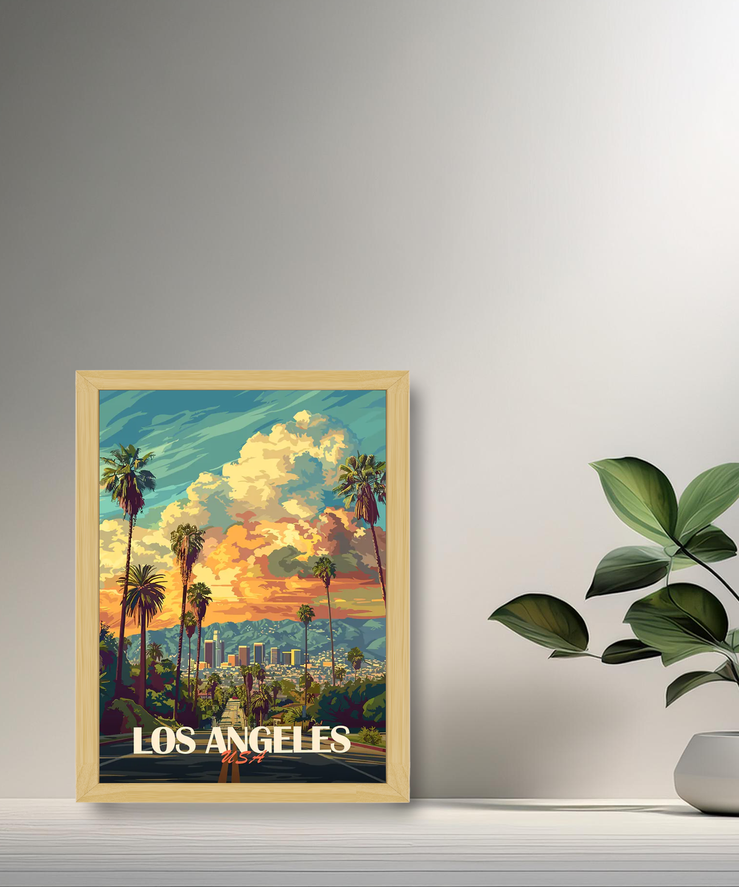 Cadre photo Los Angeles USA