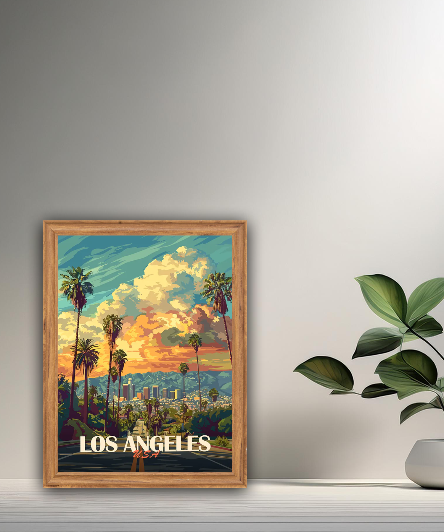 Cadre photo Los Angeles USA