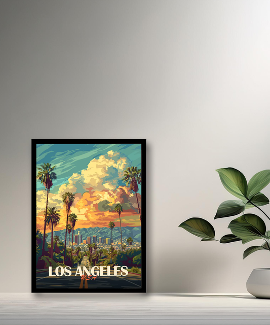 Cadre photo Los Angeles USA