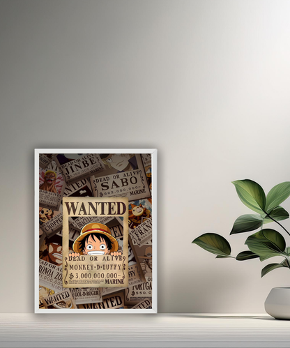 Cadre photo Luffy One Piece