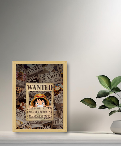 Cadre photo Luffy One Piece