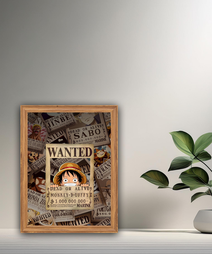Cadre photo Luffy One Piece