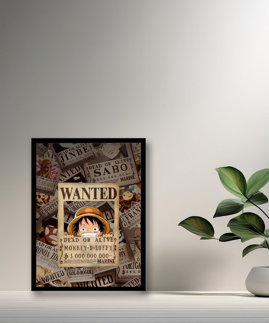 Cadre photo Luffy One Piece