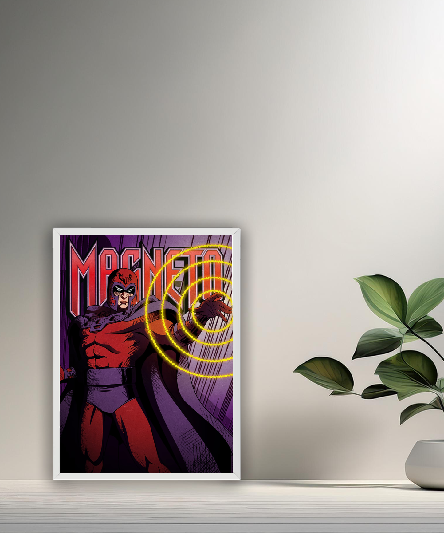 Cadre photo Magneto Marvel