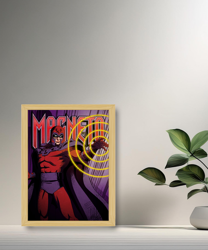 Cadre photo Magneto Marvel