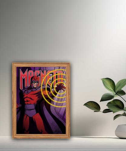 Cadre photo Magneto Marvel