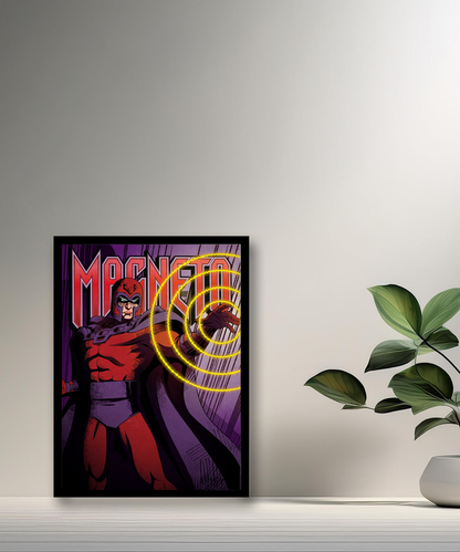 Cadre photo Magneto Marvel