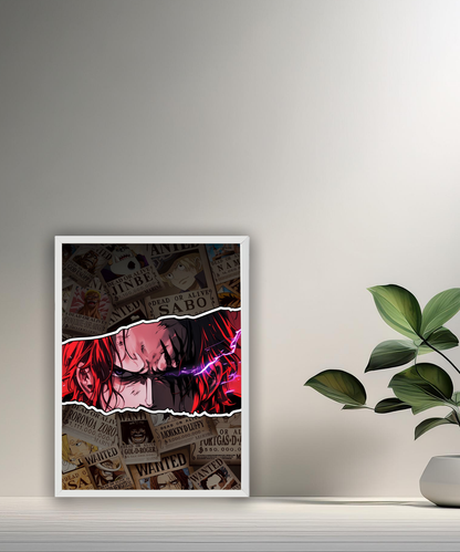 Cadre photo Shanks One Piece