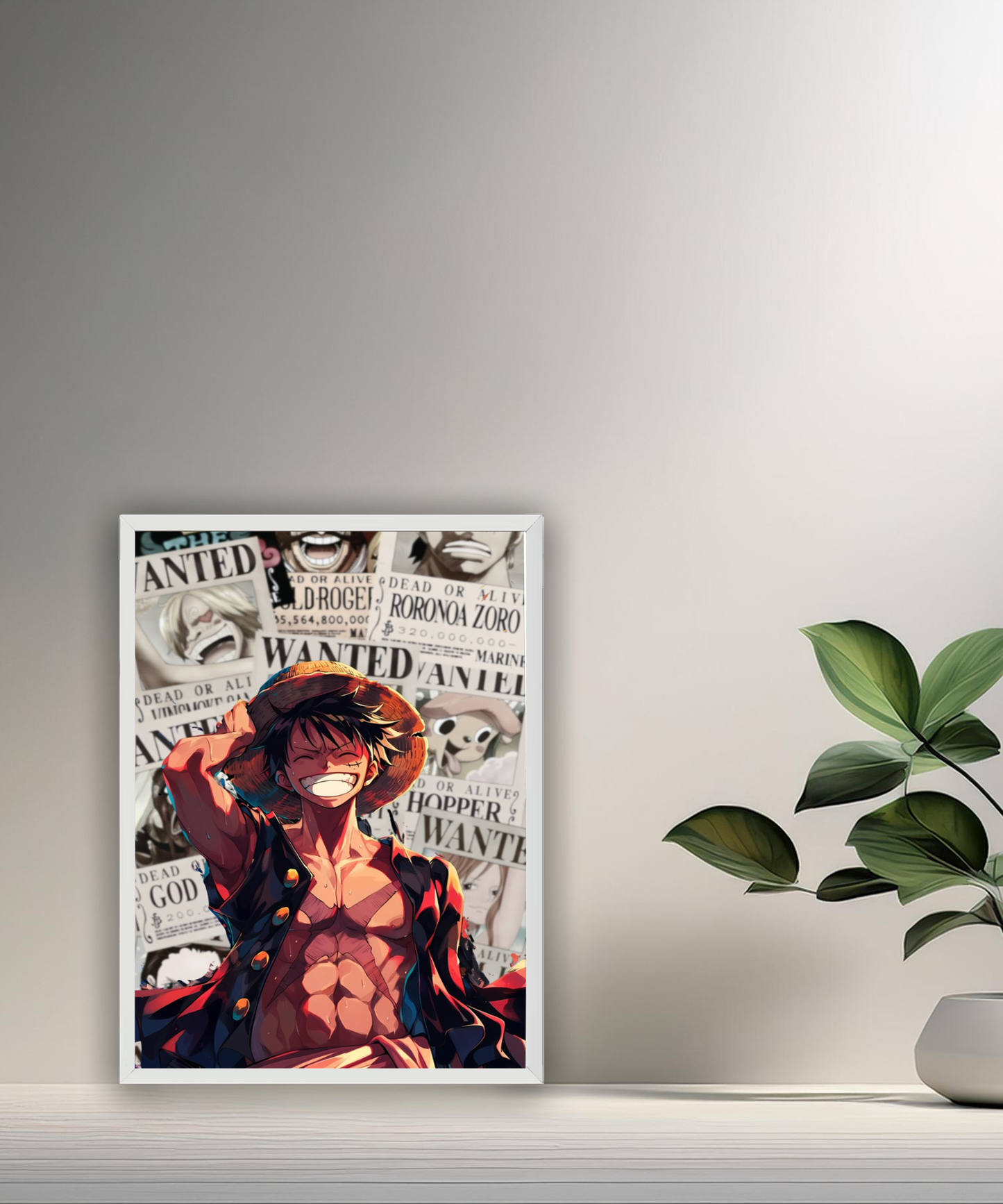 Cadre photo Luffy One Piece