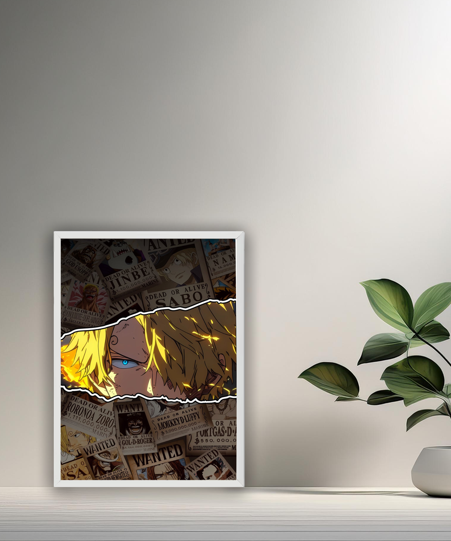 Cadre photo Sanji One Piece