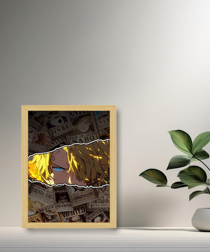 Cadre photo Sanji One Piece