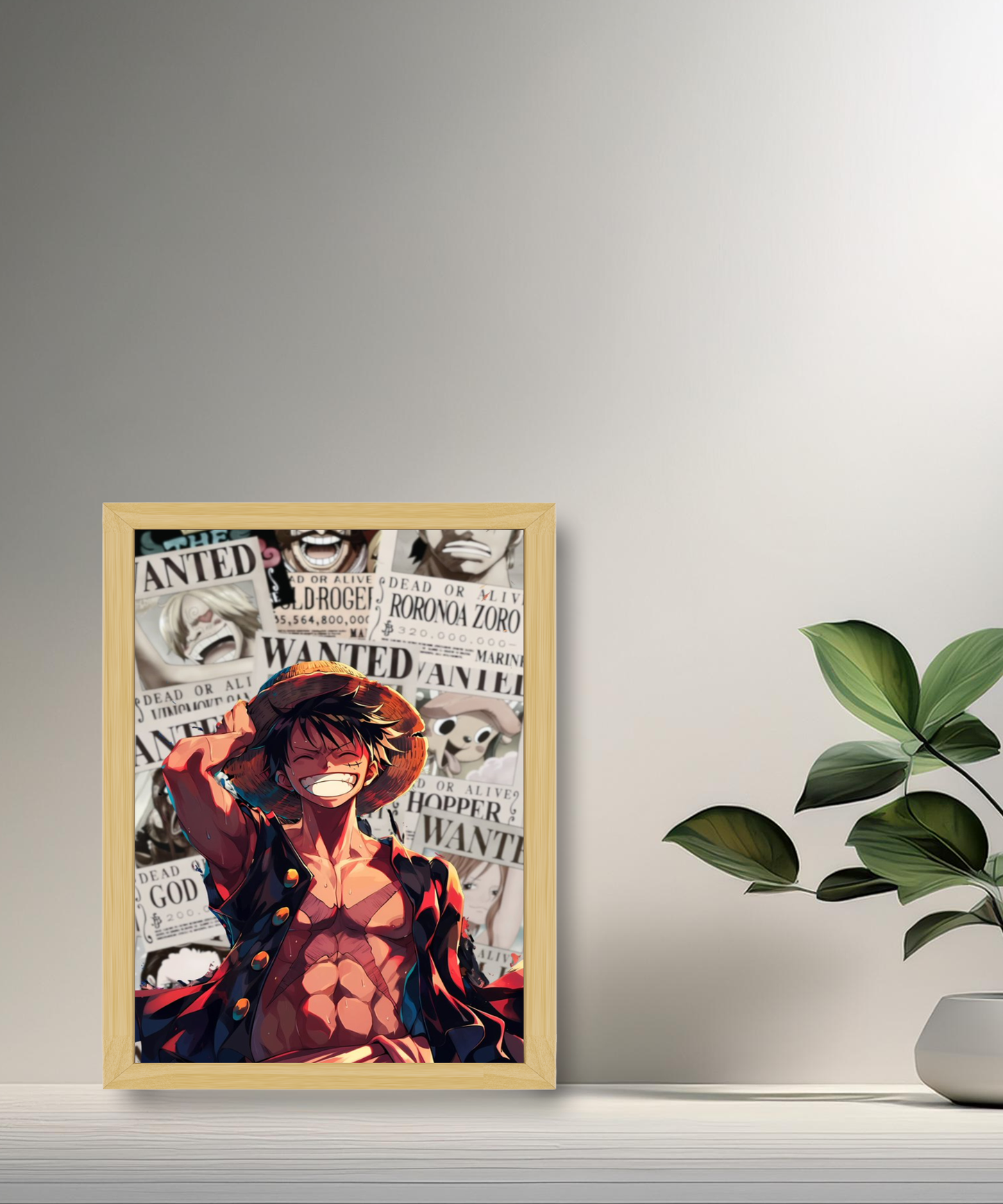 Cadre photo Luffy One Piece