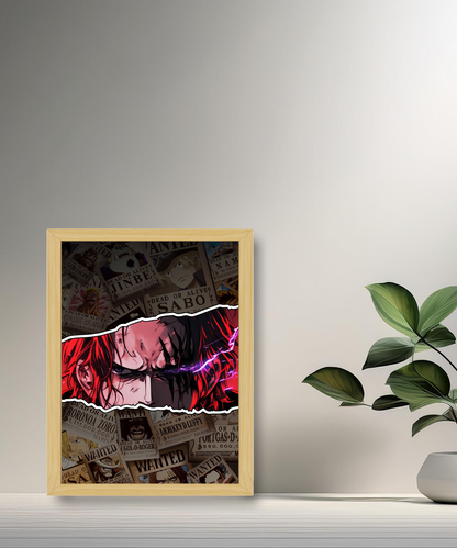 Cadre photo Shanks One Piece
