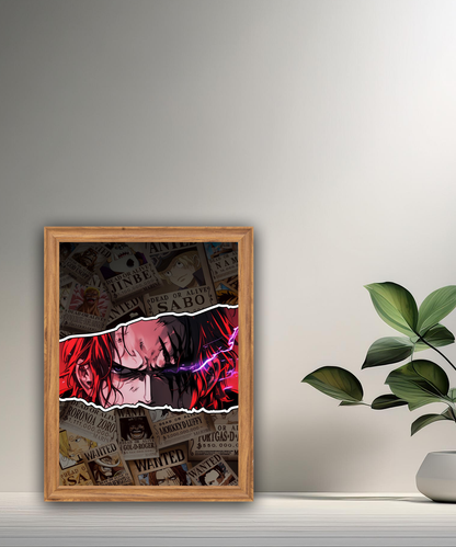 Cadre photo Shanks One Piece