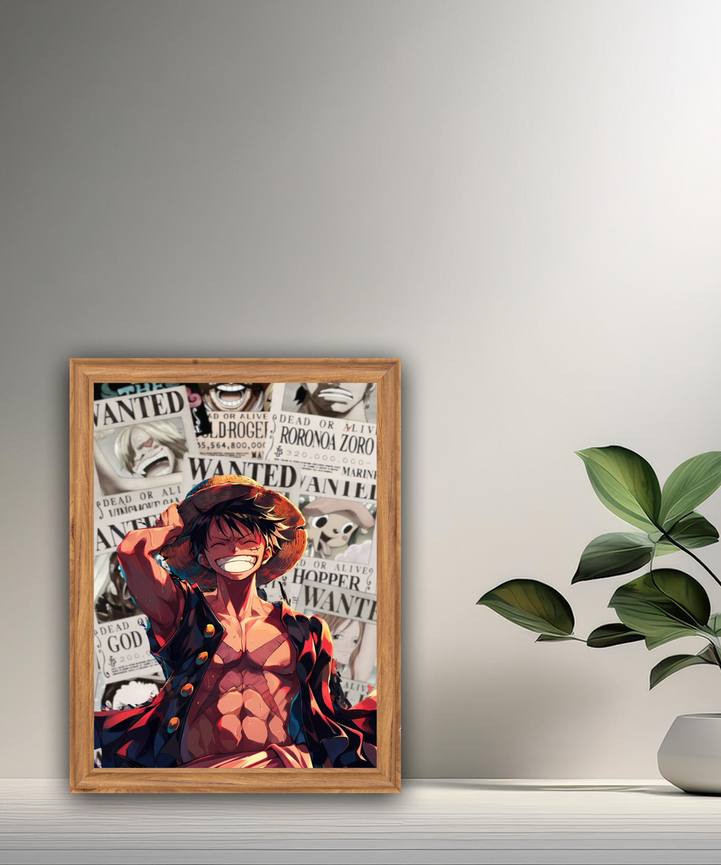 Cadre photo Luffy One Piece