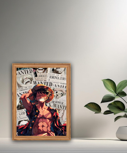 Cadre photo Luffy One Piece