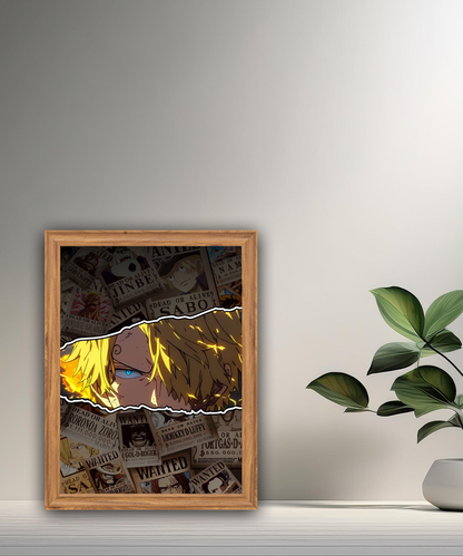 Cadre photo Sanji One Piece