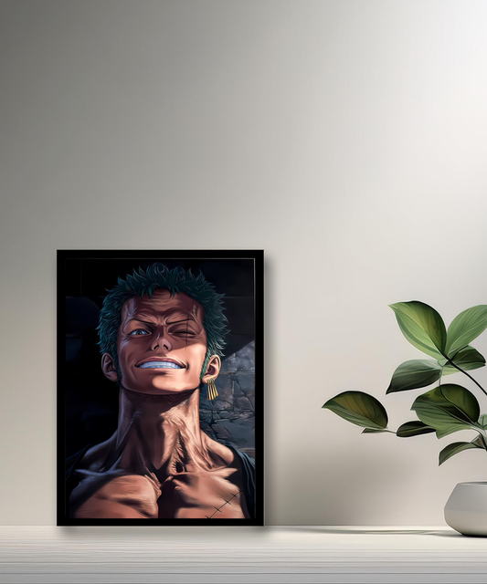 Cadre photo Zoro One Piece