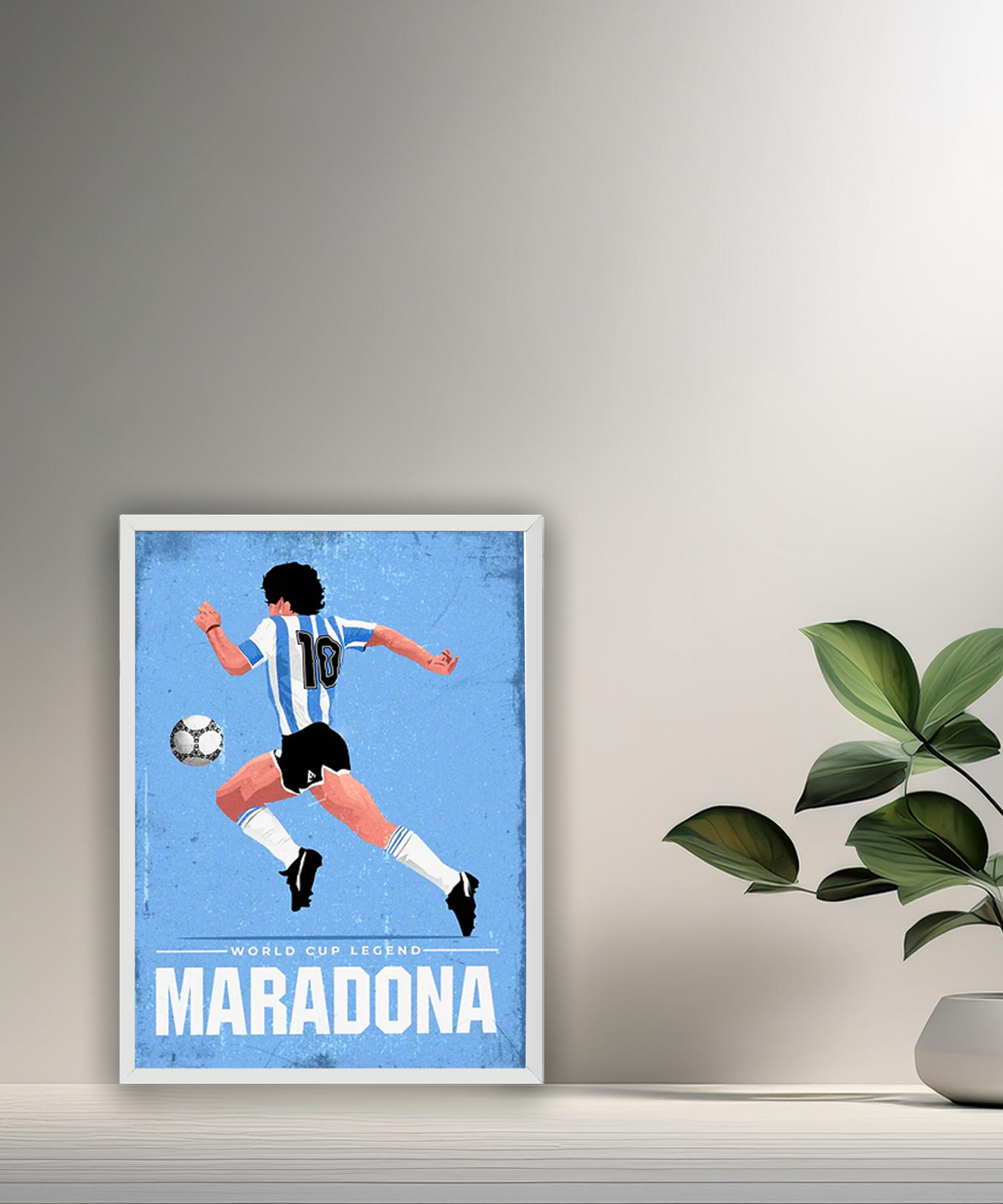Cadre photo Diego Maradona