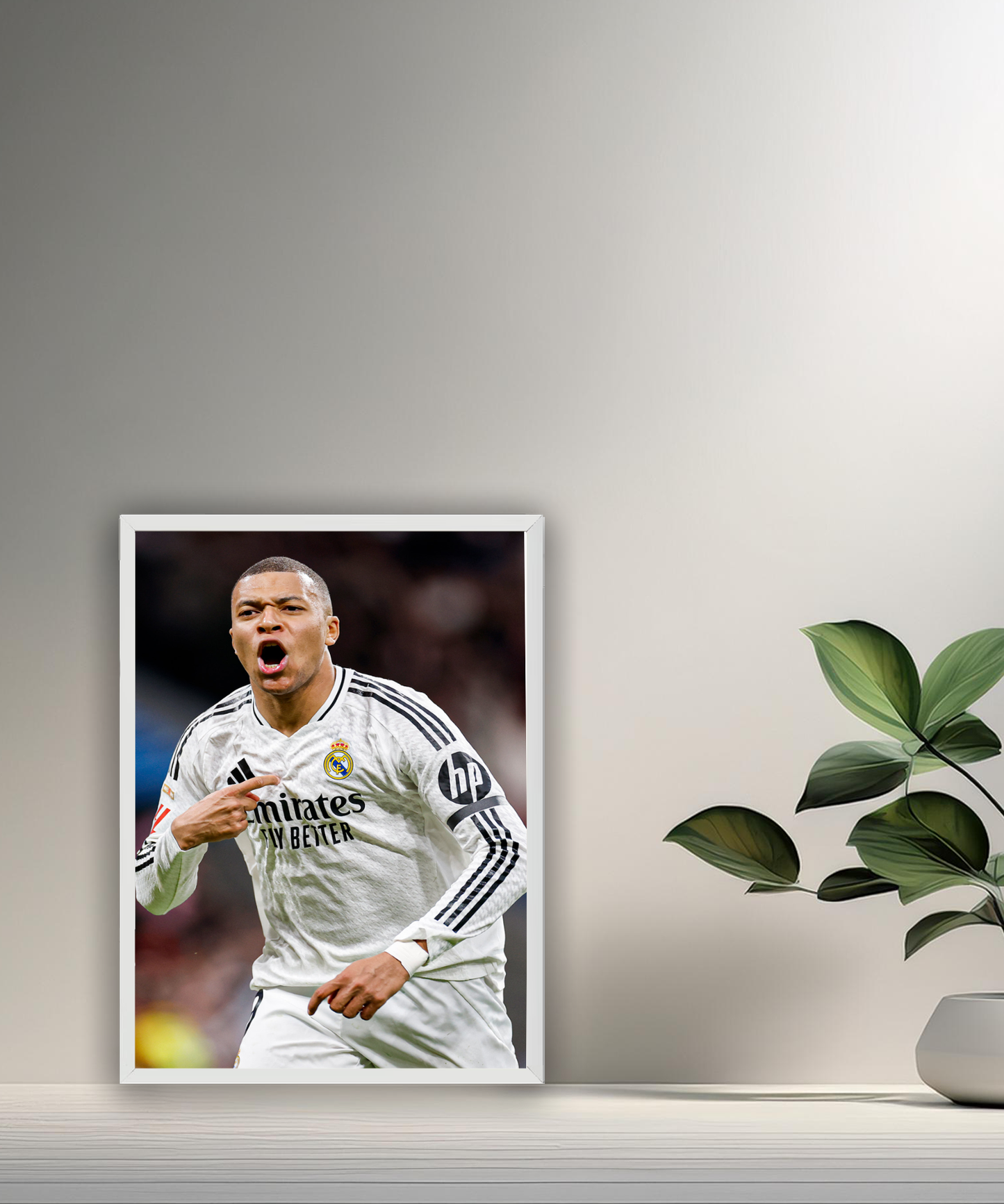 Cadre photo de Kylian Mbappé
