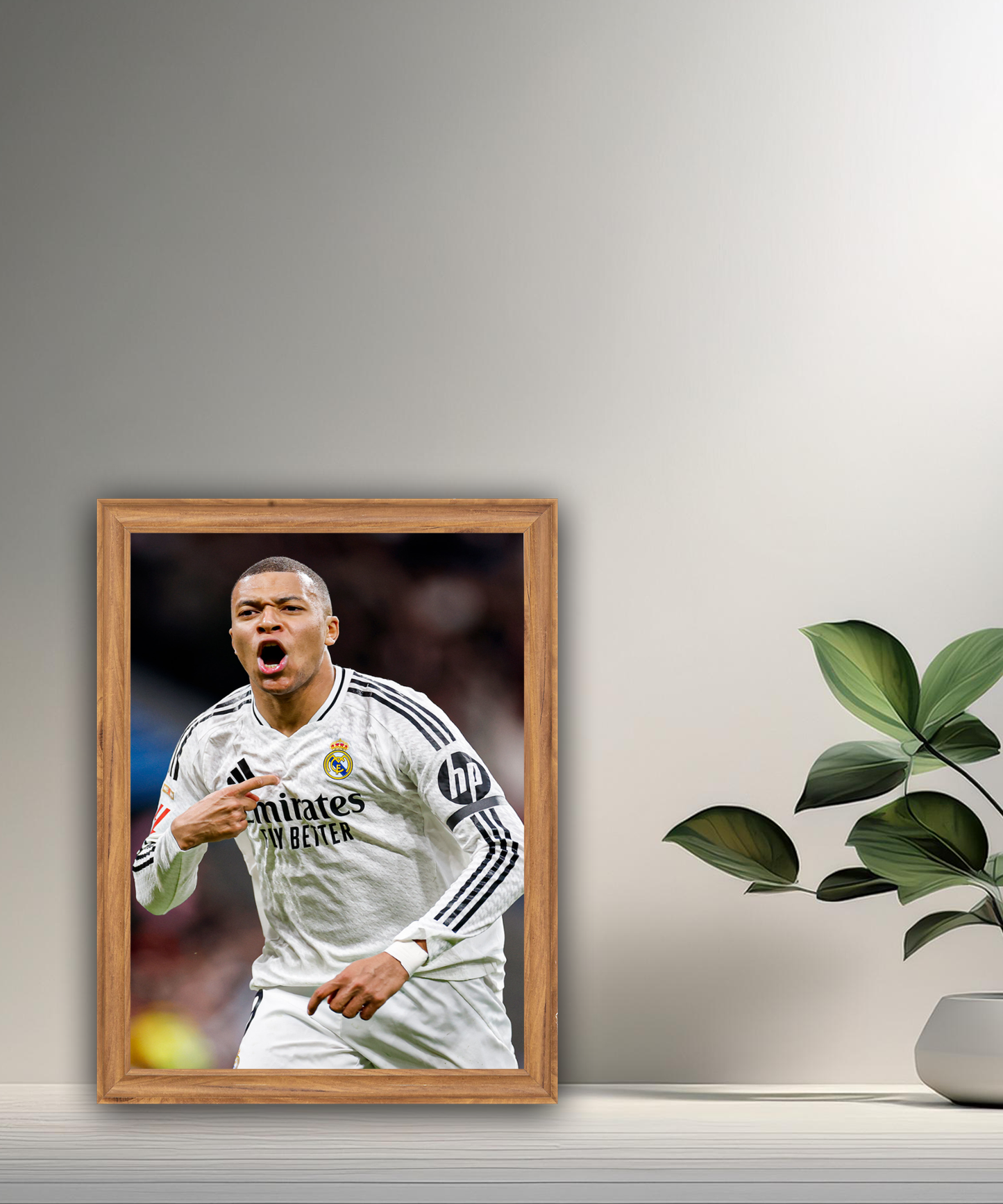 Cadre photo de Kylian Mbappé