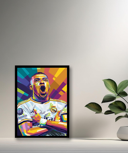 Cadre photo de Kylian Mbappé