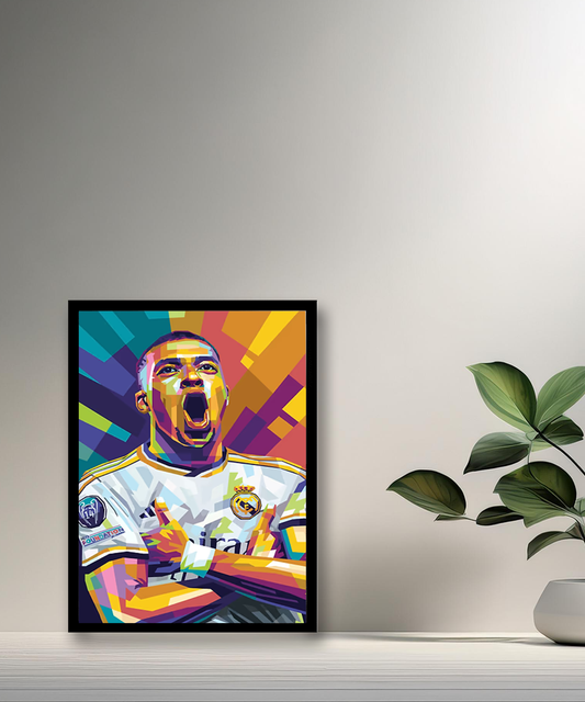 Cadre photo de Kylian Mbappé