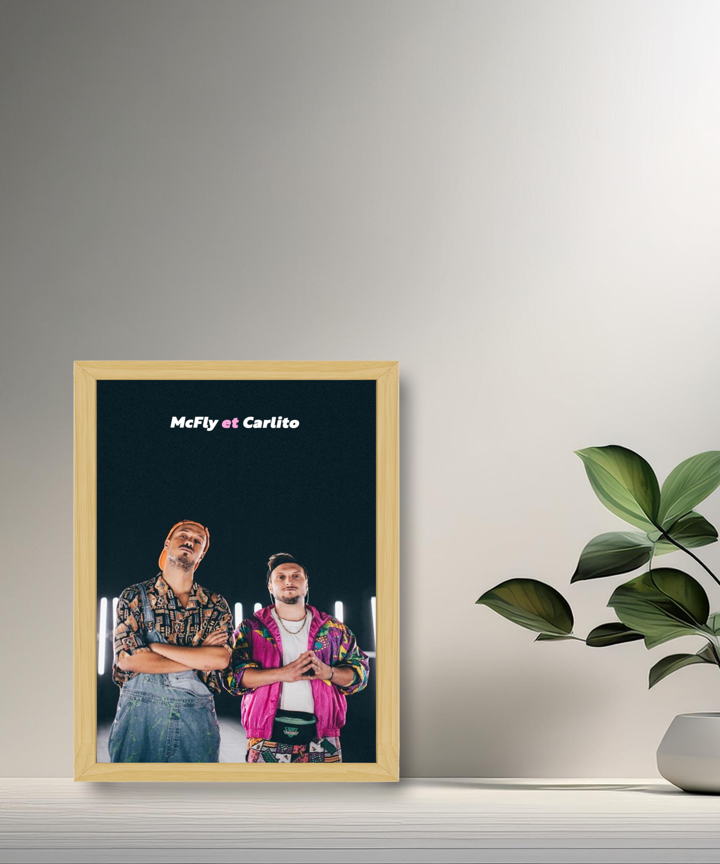 Cadre photo McFly et Carlito