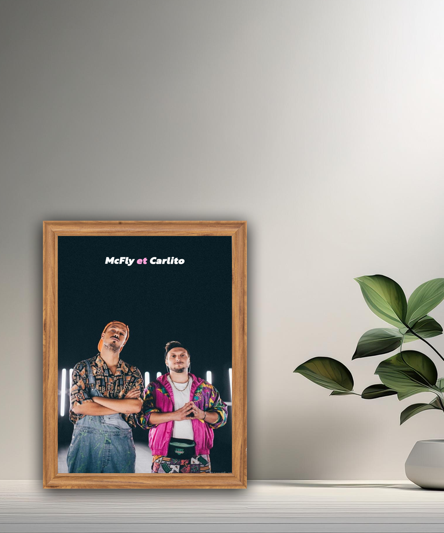 Cadre photo McFly et Carlito