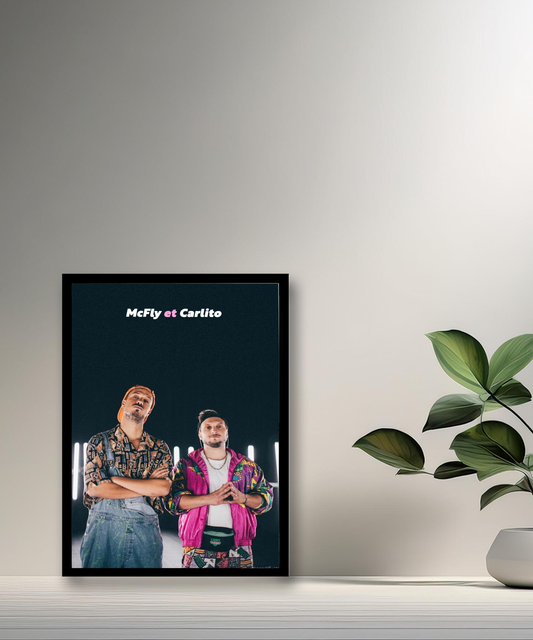 Cadre photo McFly et Carlito