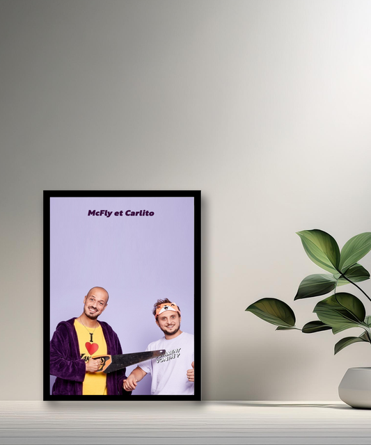 Cadre photo McFly et Carlito
