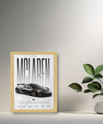 Cadre photo McLaren P1