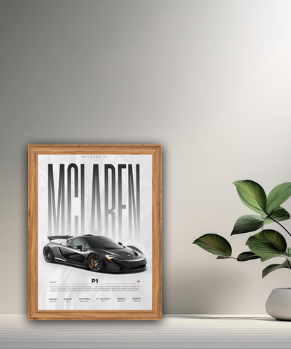 Cadre photo McLaren P1