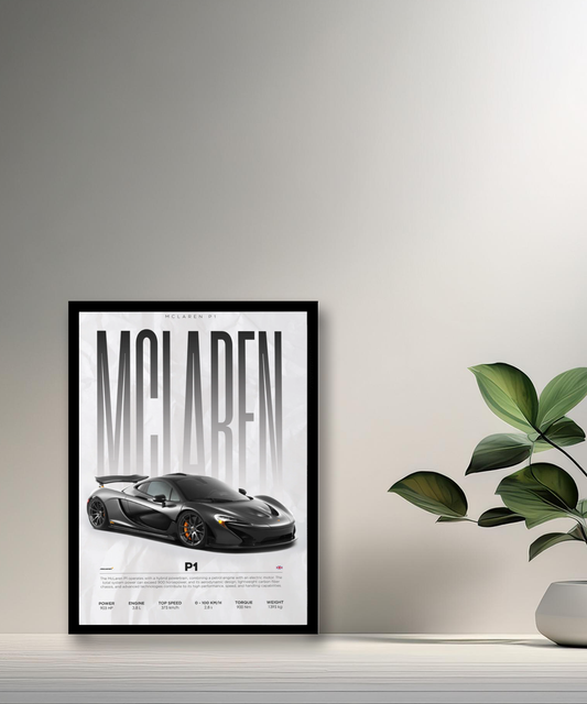 Cadre photo McLaren P1