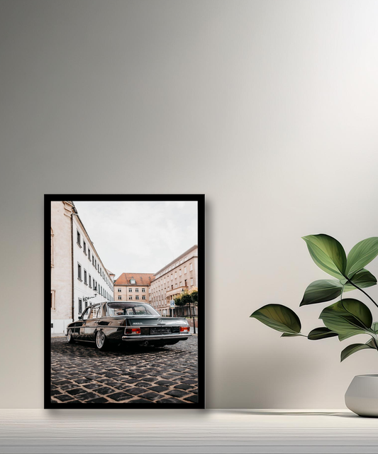 Cadre photo Mercedes Old School
