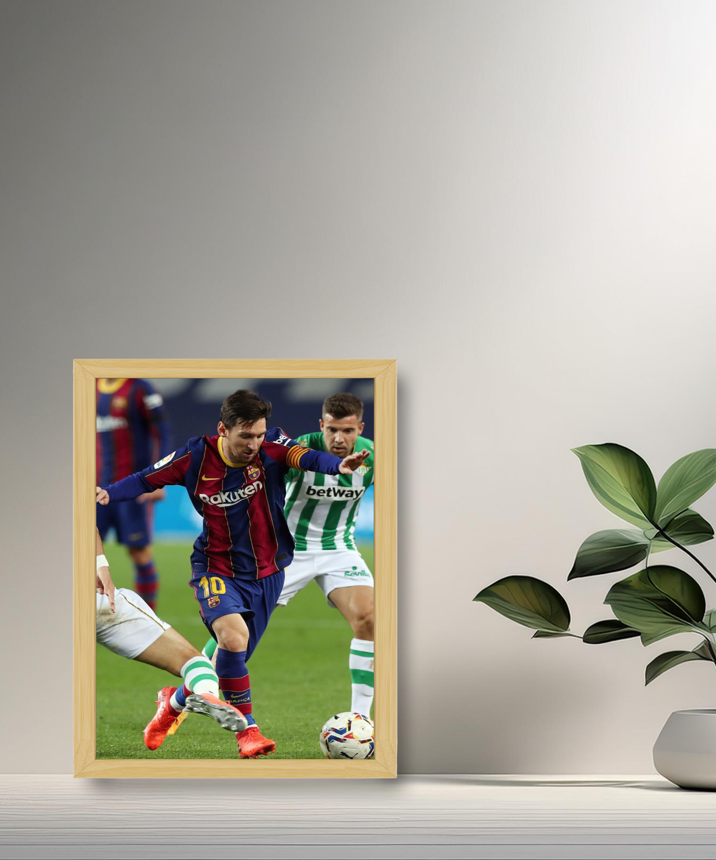 Cadre photo de Lionel Messi
