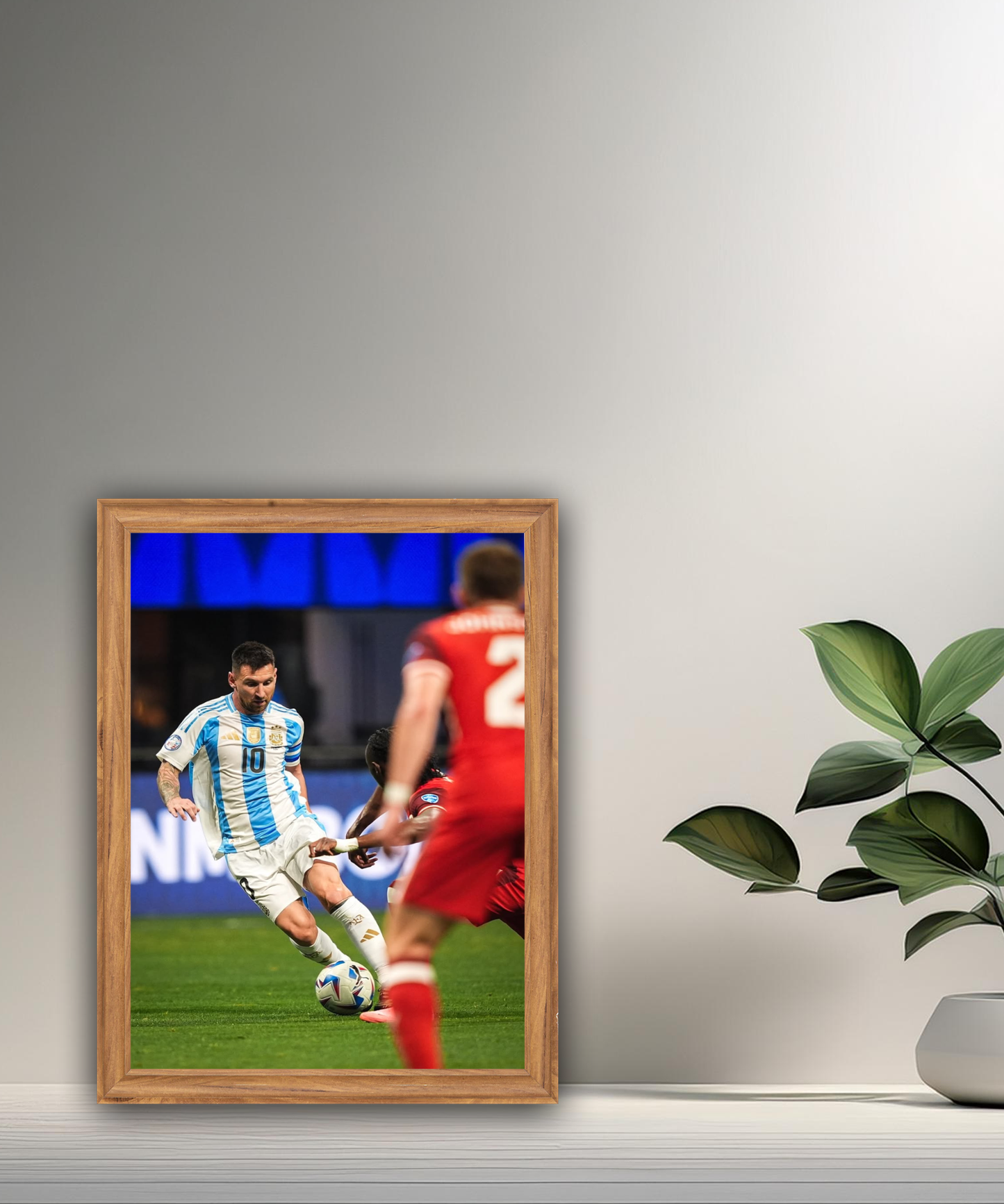 Cadre photo de Lionel Messi