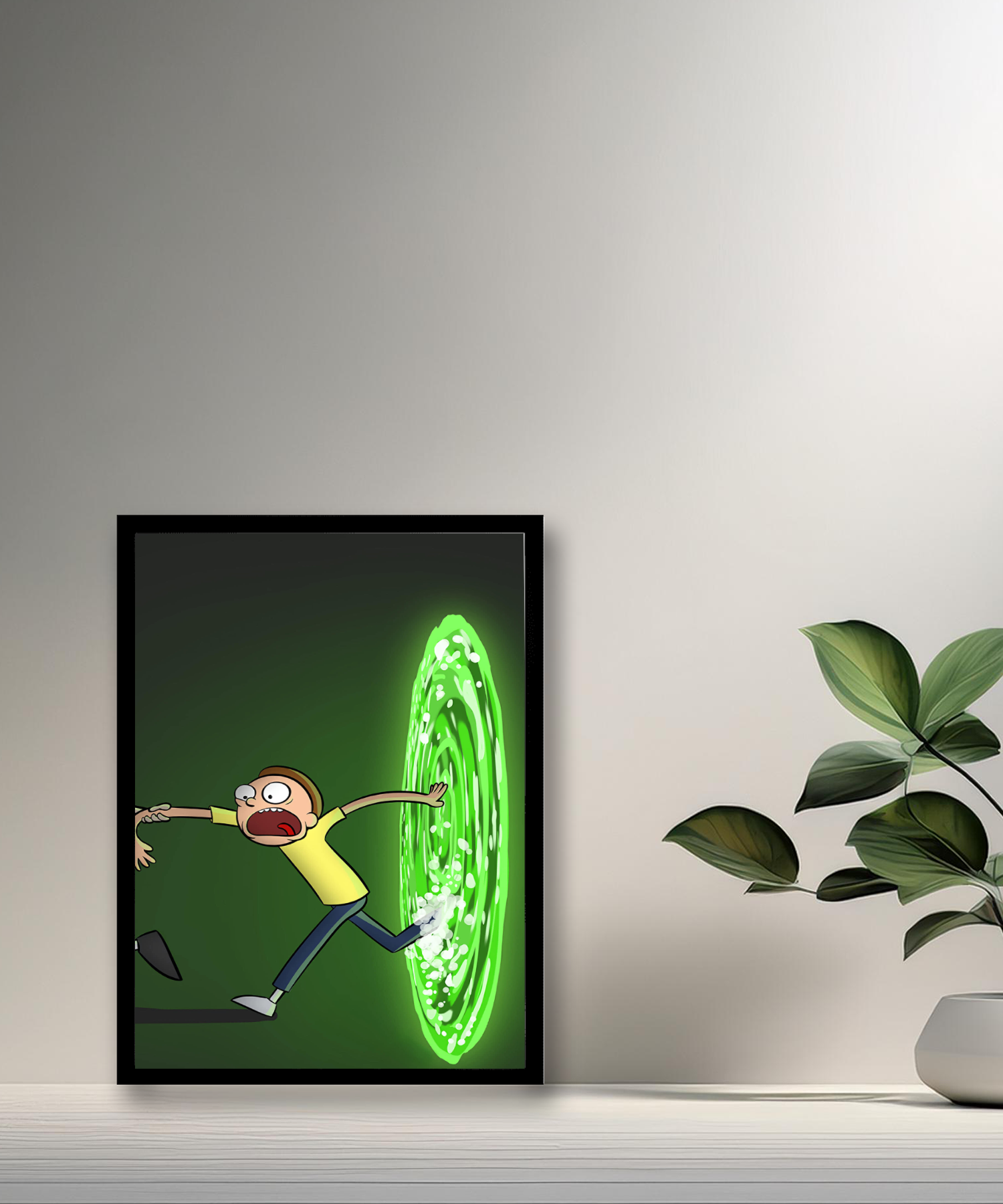 Cadre photo de Rick et Morty