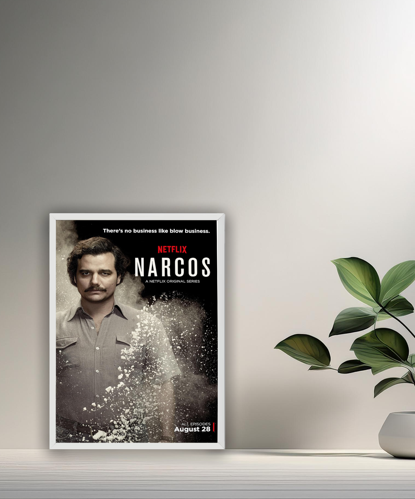 Cadre photo Narcos