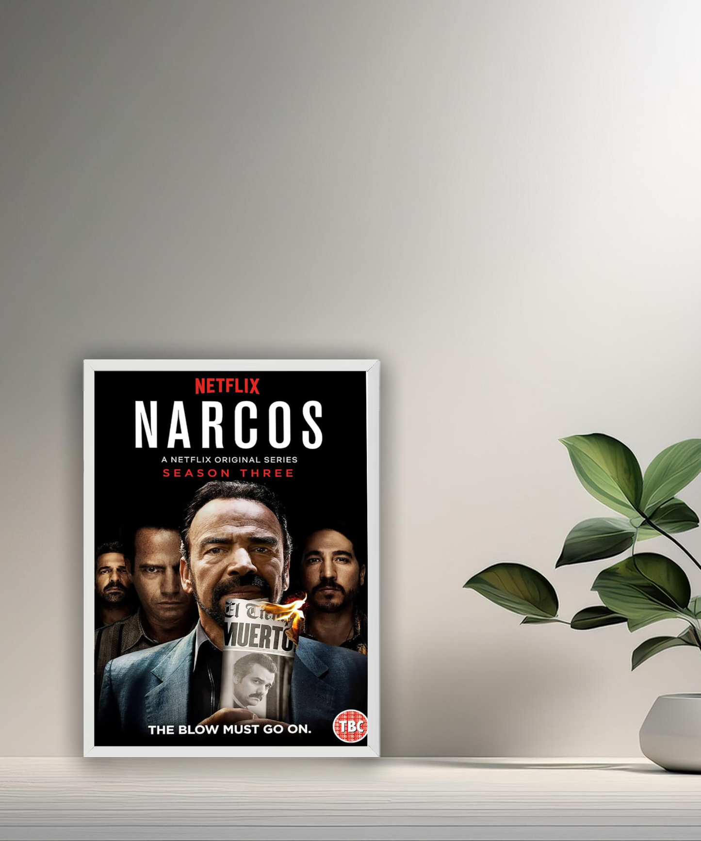 Cadre photo Narcos