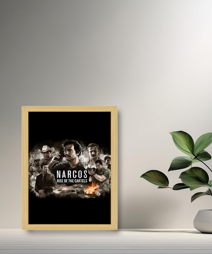 Cadre photo Narcos