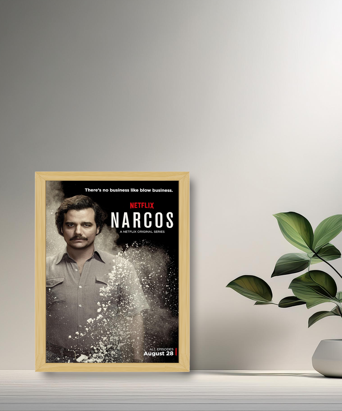 Cadre photo Narcos