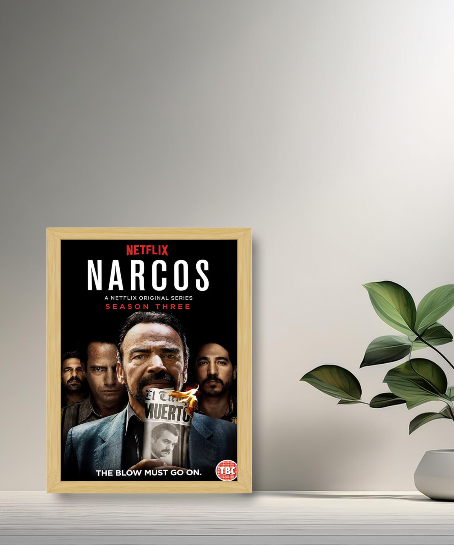 Cadre photo Narcos