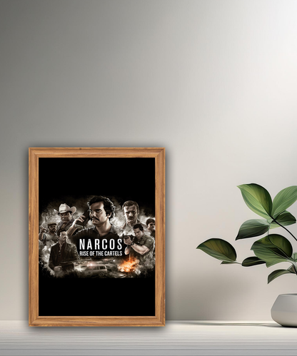 Cadre photo Narcos